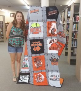 Lucky Winner of Apache Warrior Quilt